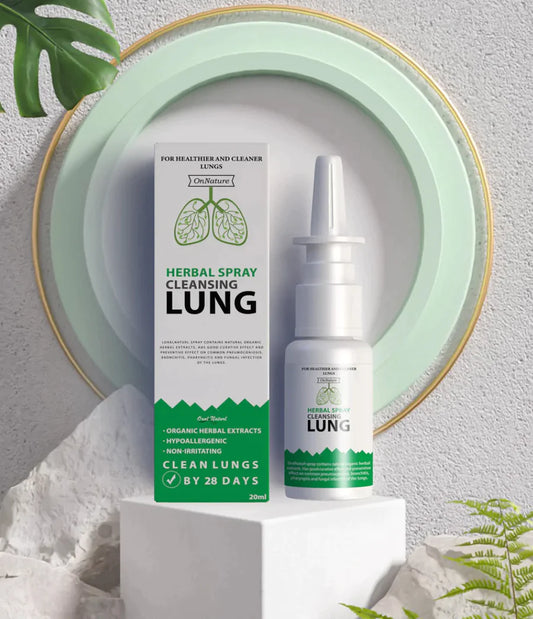 Lung Vaporisateur nasal réparateur des poumons aux herbes biologiques